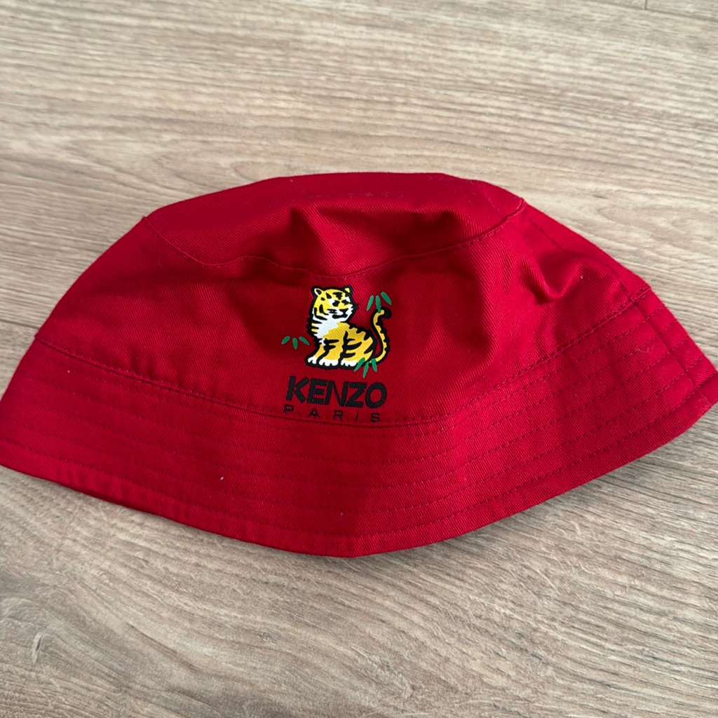 Red Kenzie Bucket Hat